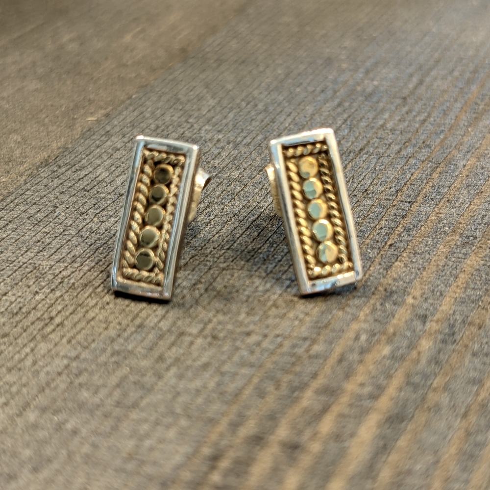 Anna Beck stud bar earrings